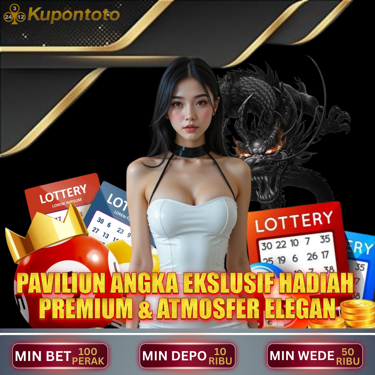 KUPONTOTO 🤘🏻 Paviliun Angka Eksklusif Hadiah Premium & Atmosfer Elegan